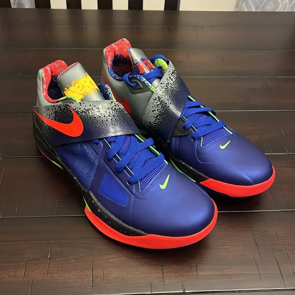 Nike KD IV Nerf Shoes Sneakers new FQ8180 400 Men’s Size 9.5